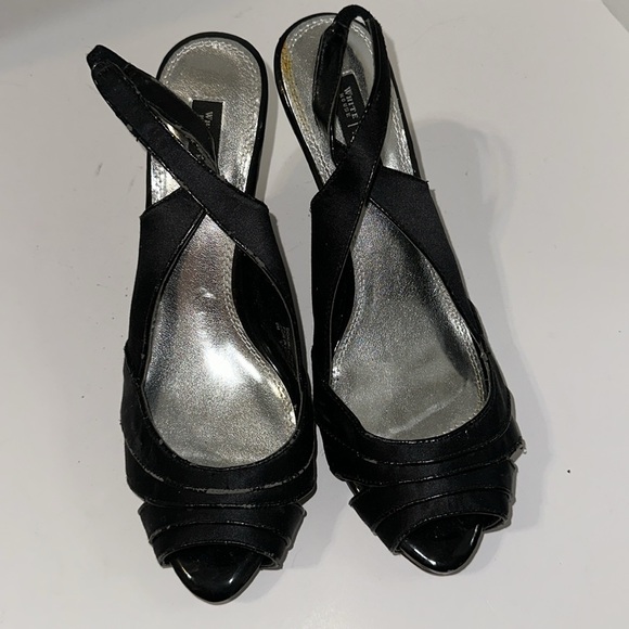 WHITE HOUSE BLACK MARKET HEELS Sandals Worn - Picture 11 of 16